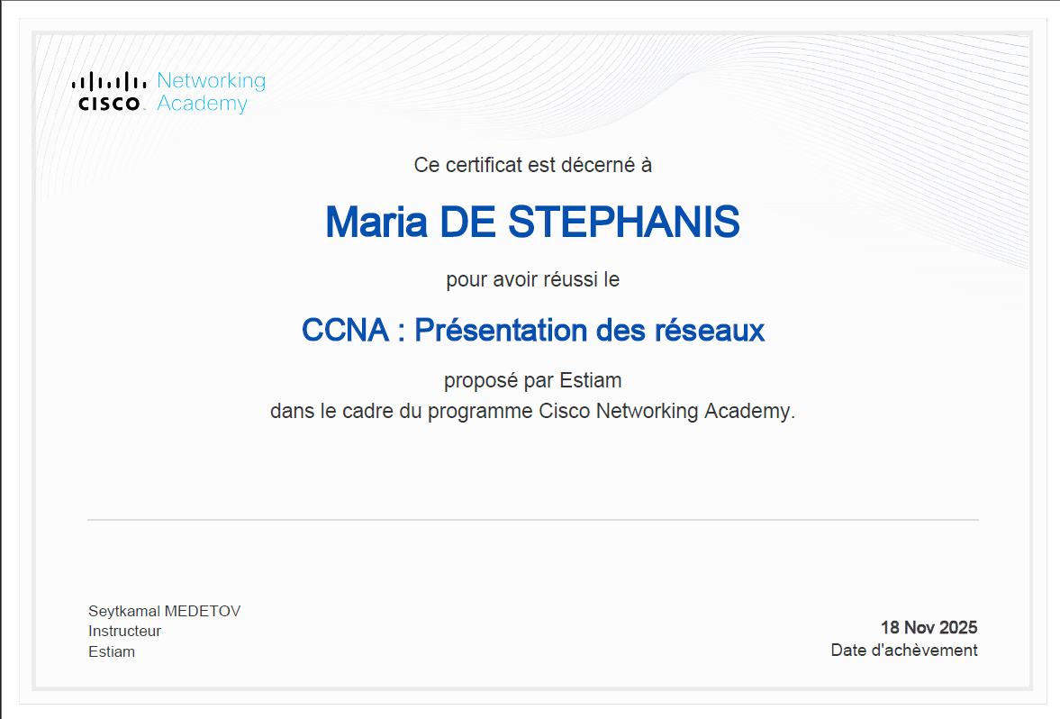 CCNA Introduction to Networks